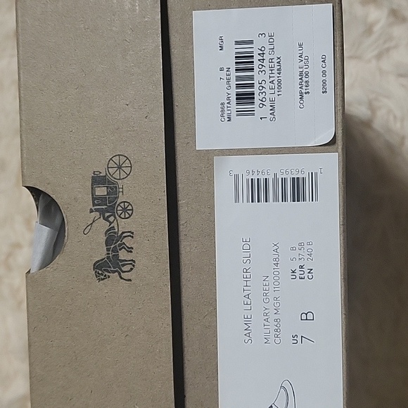 Coach Samie leather Slide - Picture 3 of 4